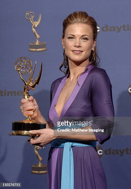 Gina Tognoni, winner of Outstanding Supporting Actress in a Drama Series