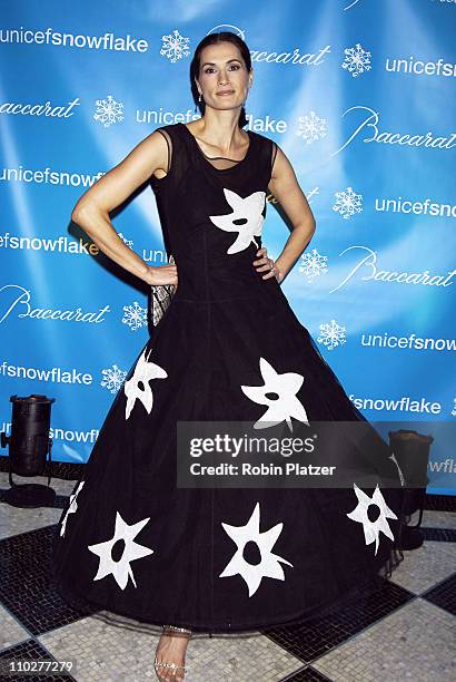 Annette Roque Lauer during 2nd Annual UNICEF Snowflake Ball - Arrivals at The Waldorf Astoria Hotel in New York City, New York, United States.