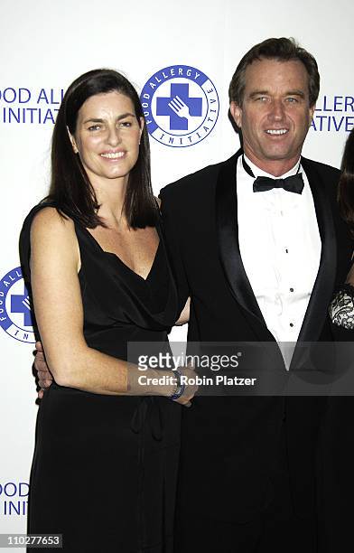 Mary Richardson and Robert F Kennedy, Jr during The 2005 Food Allergy Ball Benefiting The Food Allergy Initiative Honoring Mario Batali, Julia Koch...