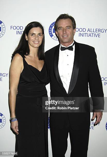 Mary Richardson and Robert F Kennedy, Jr during The 2005 Food Allergy Ball Benefiting The Food Allergy Initiative Honoring Mario Batali, Julia Koch...