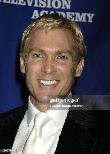 Sam Champion during Robert Iger Honored by The National Academy at The New York Marriott Marquis Hotel in New York City, New York, United States.