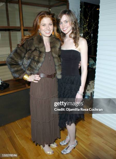 Debra Messing and Nicole Linkletter wearing BALLY shoes