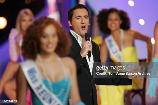 Dany Brillant during Miss France 2006 Pageant at Palais des Festivals in Cannes, France.