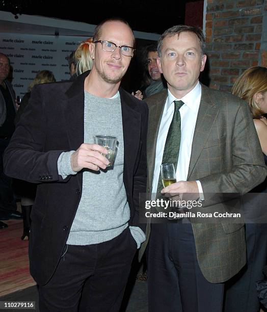 Josh Jordan and Graziano de Boni during MARIE CLAIRE Celebrates Fashion Beauty - October 24, 2005 at Home in New York City, New York, United States.