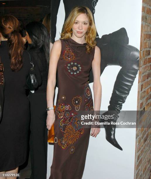 Melissa Berkelhammer during MARIE CLAIRE Celebrates Fashion Beauty - October 24, 2005 at Home in New York City, New York, United States.