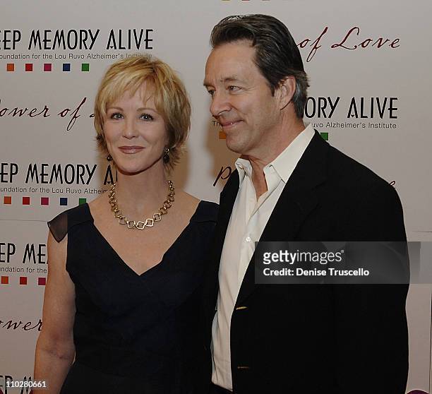 Joanna Kerns and Marc Appleton during "Power of Love" Benefit for the Lou Ruvo Alzheimer's Institute Honors Maria Shriver and Frank Gehry at The MGM...