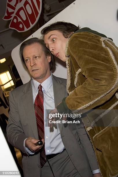 Patrick McMullan and guest during "Kiss Kiss" Book Launch With Donna Karan at DKNY Madison Avenue Store in New York, New York, United States.