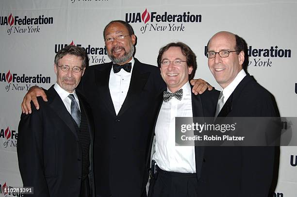 Barry Meyer, Richard Parsons, Lawrence Aidem and Matt Blank