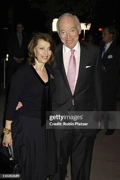 Evelyn and Leonard Lauder during Cocktail Party for TRH The Prince of Wales and The Duchess of Cornwall at the Museum of Modern Art - November 1,...