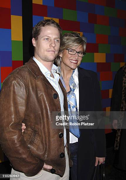 Ashleigh Banfield and husband Howart Gould during "Thank You For Smoking" New York Premiere - Inside Arrivals - March 12, 2006 at Museum of Modern...