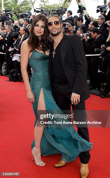 Marisa Jara and Joaquin Cortes during 2006 Cannes Film Festival - "Over The Hedge" - Premiere at Palais des Festival in Cannes, France.
