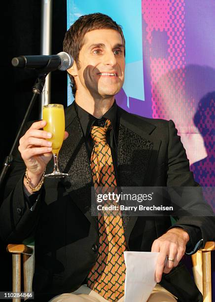 Perry Farrell during 20th Annual SXSW Film and Music Festival - 2006 Lollapalooza Press Conference at Four Seasons Hotel in Austin, Texas, United...