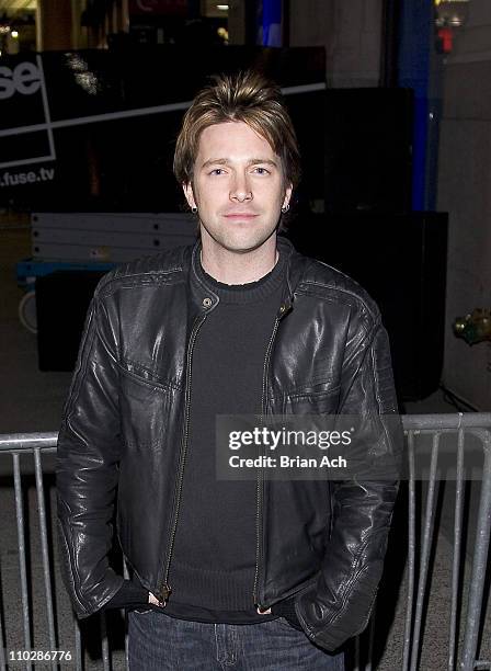 Steven Smith during Private Franz Ferdinand Concert with FUSE - Inside and Arrivals at FUSE Studios in New York, New York, United States.