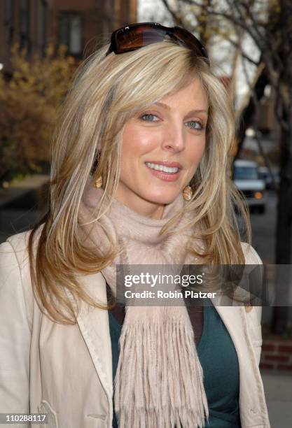 Marla Maples during Marla Maples and Tiffany Trump Sighting in New York - March 28, 2006 in New York City, New York, United States.