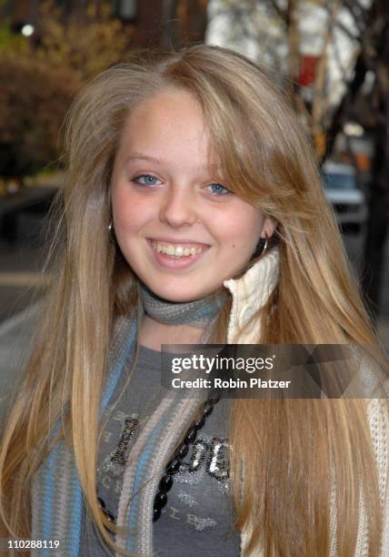 Tiffany Trump during Marla Maples and Tiffany Trump Sighting in New York - March 28, 2006 in New York City, New York, United States.