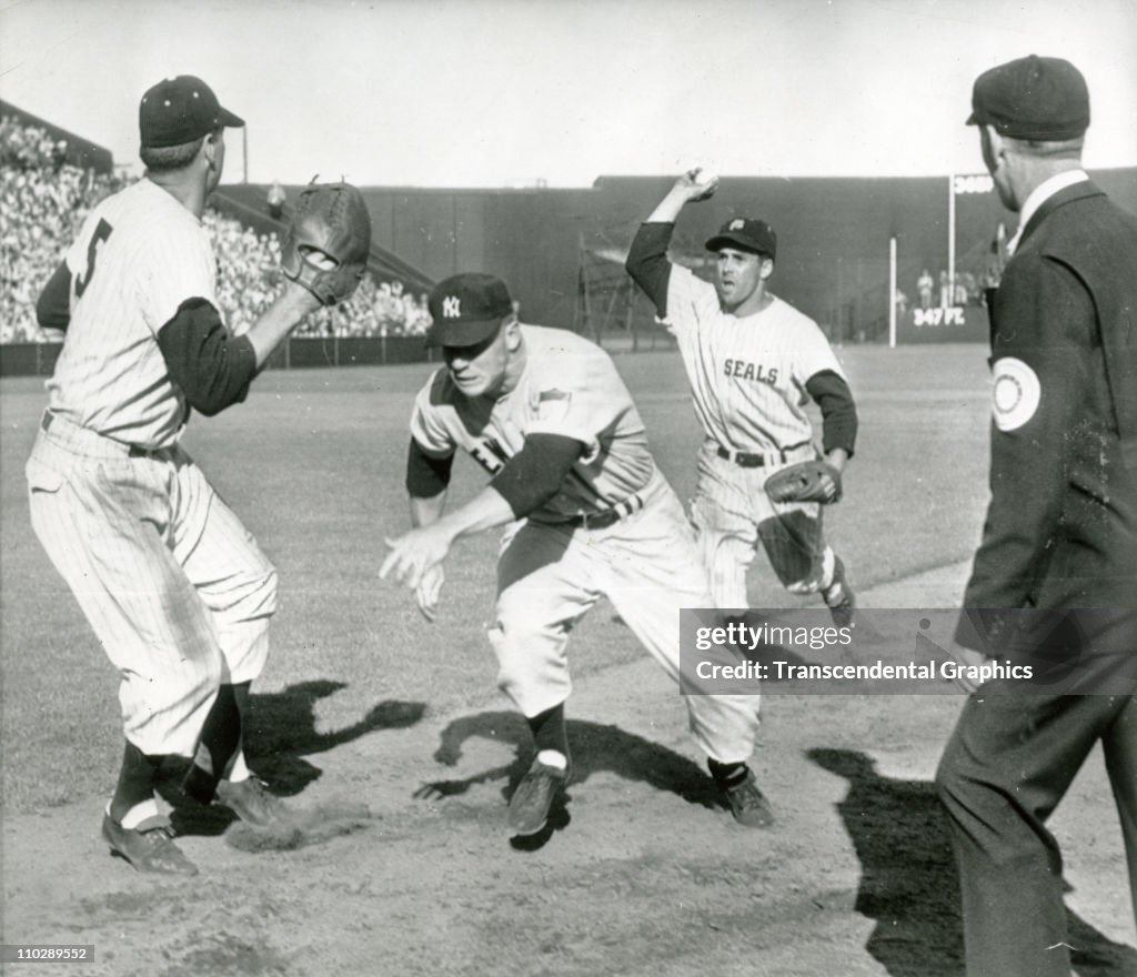 Mickey Mantle Spring Training SF 1952