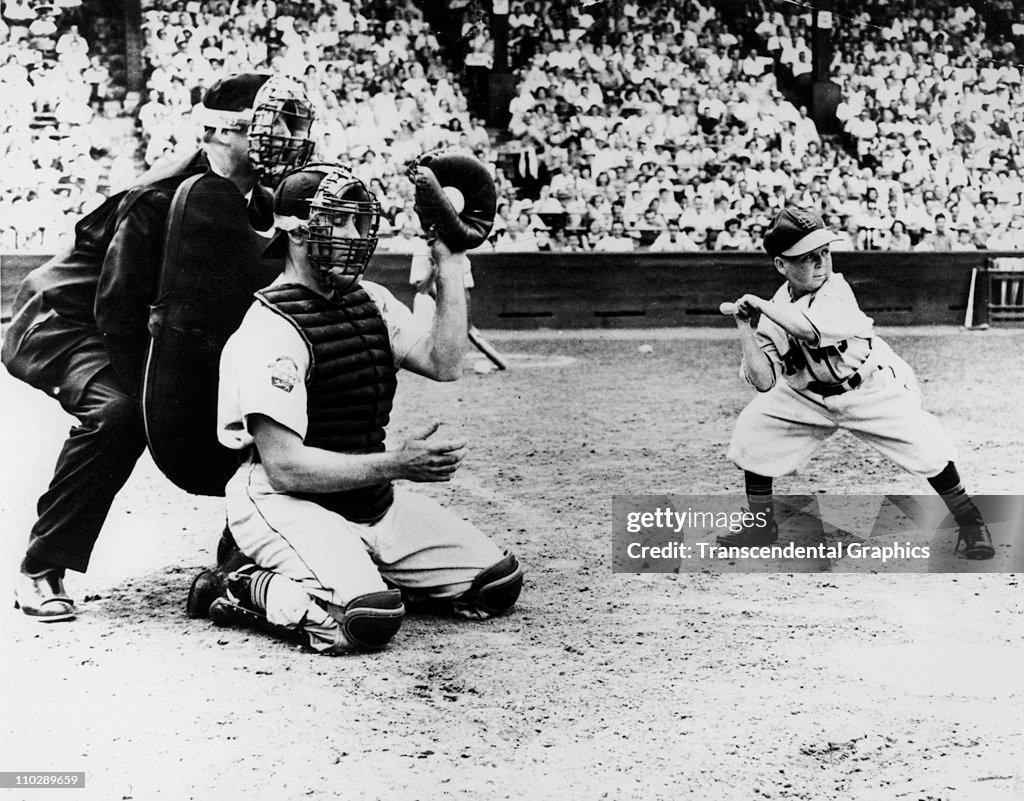 Eddie Gaedel At Bat