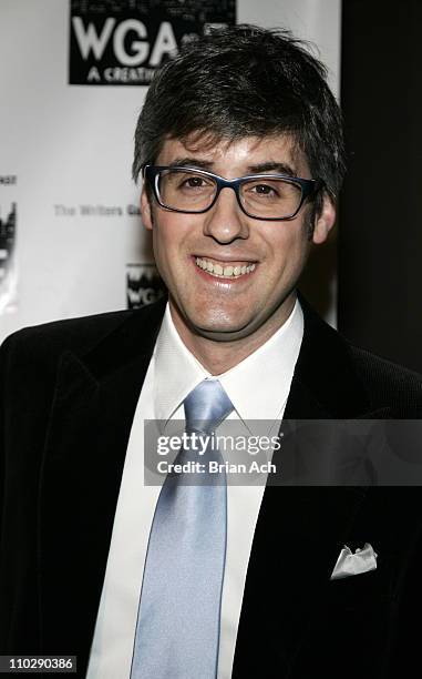 Mo Rocca during The 59th Annual Writers Guild of America Awards Ceremony - Arrivals and Cocktail Party at Millenium Hotel in New York City, New York,...