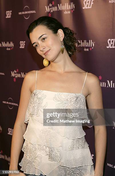 Cote de Pablo during NBC Universal and SELF Magazine Celebrate the Launch of "The Megan Mullally Show" at Sunset Tower Hotel in West Hollywood,...