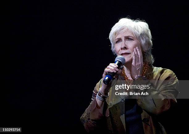 Betty Buckley during "Broadway Backwards" to Benefit the Lesbian, Gay, Bisexual and Transgender Community Center at 37 Arts in New York City, New...