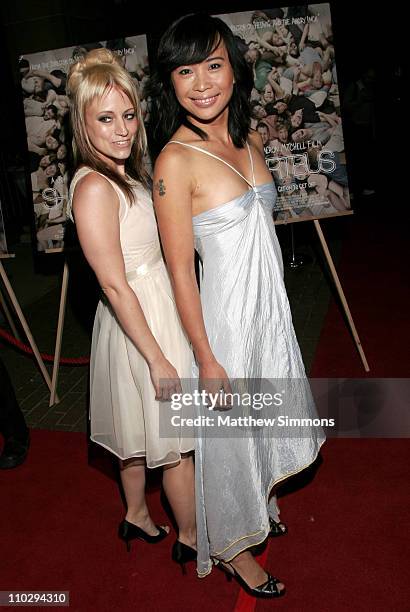 Lindsay Beamish and Sook-Yin Lee during 31st Annual Toronto International Film Festival - "Shortbus" Premiere at Ryerson Theater in Toronto, Ontario,...