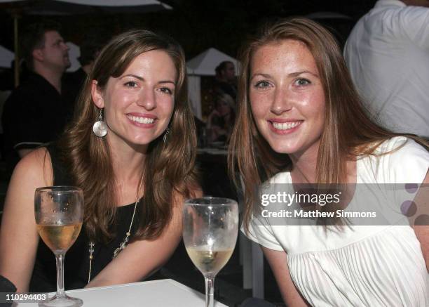 Brittney Wilkerson and Katie Flynn during 2007 Los Angeles Film Festival - "Wizard of Gore" - After Party at W Los Angeles in Los Angeles,...