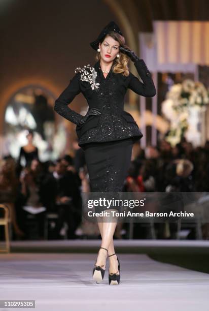 Model During The Dior Haute Couture Fallwinter 2008 On July 2 2007 In