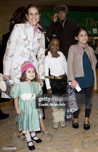 Alexandra Lebenthal and Eli Diamond during "The Nutcracker" Family Benefit - December 9, 2006 at New York State Theater at Lincoln Center in New York...