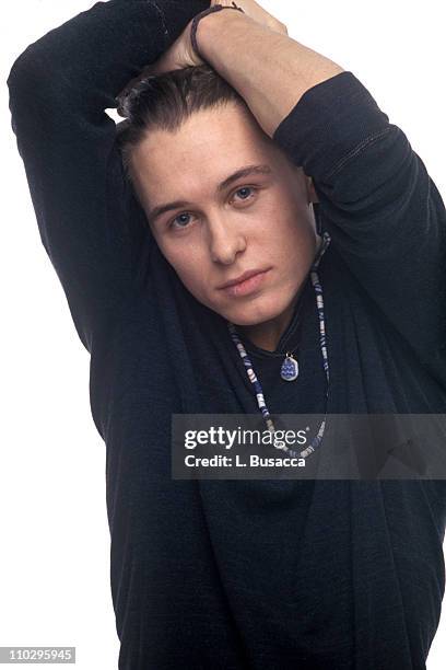 Mark Owen of Take That during Take That Studio Session - March 1, 1993 at Studio Session in New York City, New York, United States.