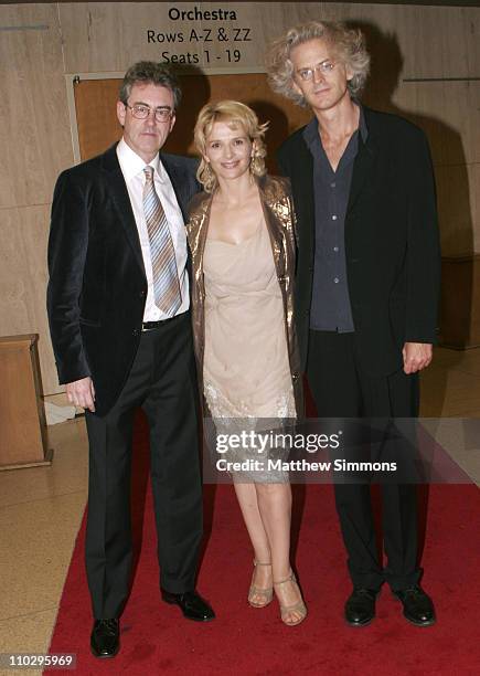 Piers Handling, Juliette Binoche and Santiago Amigorena