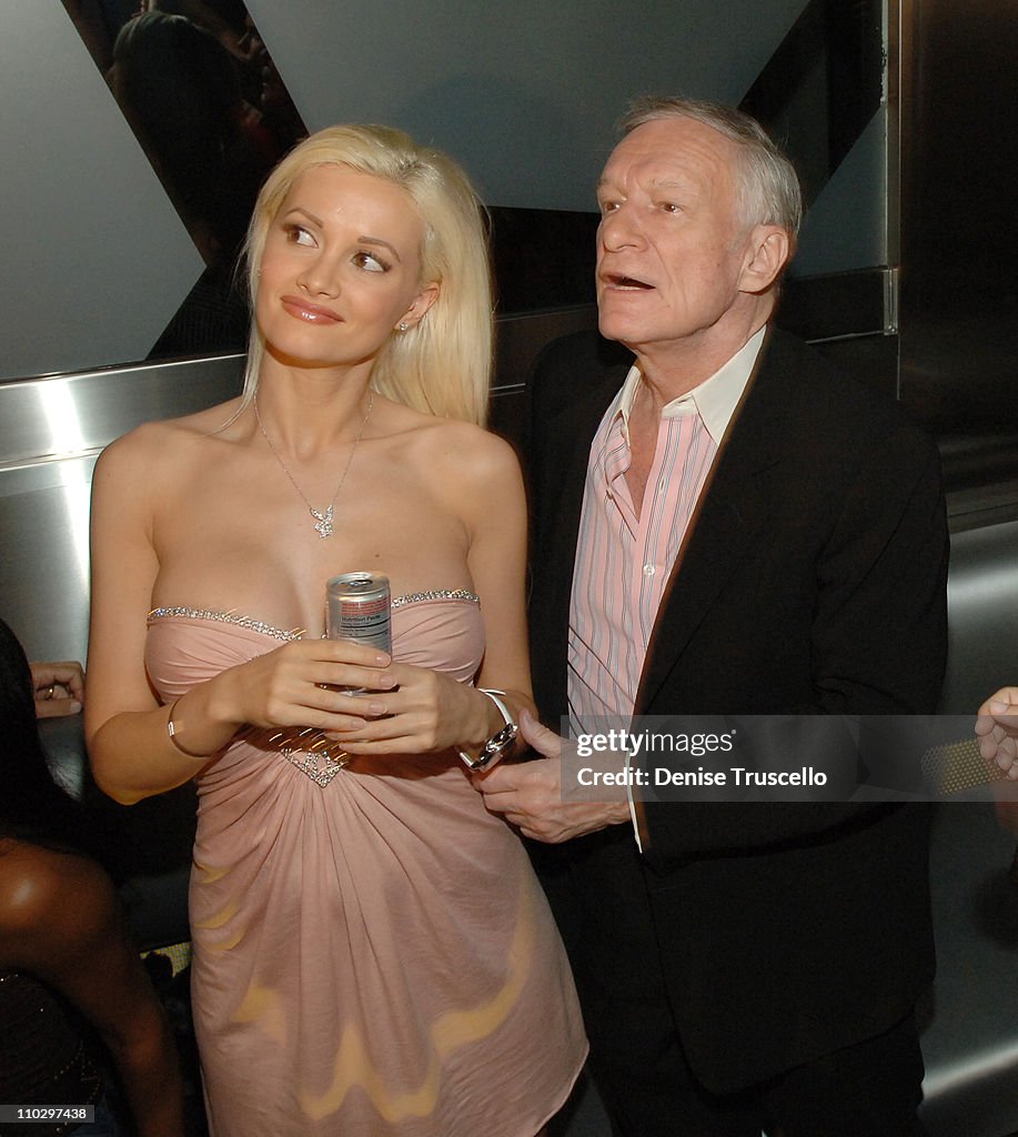 Hugh Hefner Kicks Off His 81st Birthday Celebration Weekend Hosted By The Girls Next Door at The Playboy Club and Moon Nightclub