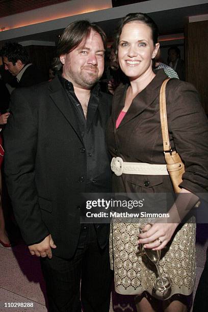 Adam Marcus and Maggie Marr during Hollywood Girls Club Book Launch Party at Area in Los Angeles, California, United States.