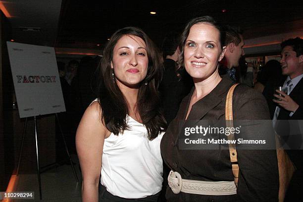 Renne Tab and Maggie Marr during Hollywood Girls Club Book Launch Party at Area in Los Angeles, California, United States.