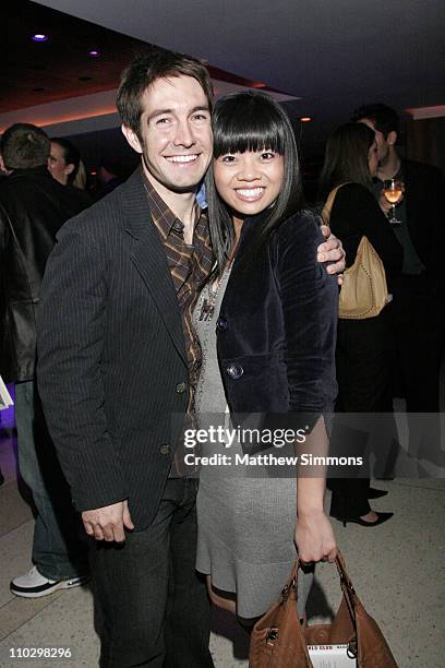 Tore Knos and Lien Ta during Hollywood Girls Club Book Launch Party at Area in Los Angeles, California, United States.