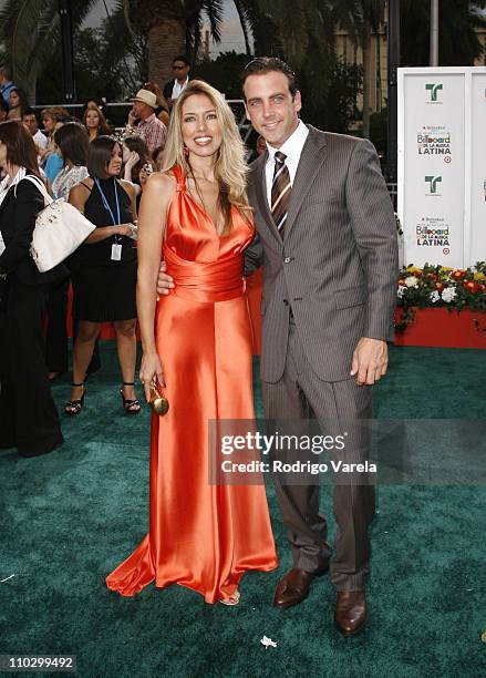 Carlos Ponce during Billboard Latin Music Conference and Awards 2007 - Arrivals at Bank United Center in Coral Gables, Florida, United States.