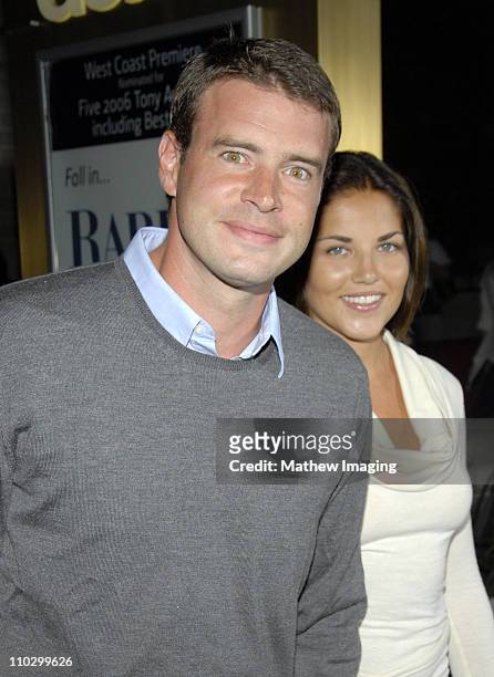Scott Foley and Marika Dominczyk during Cure Autism Now - Acts of Love - Arrivals at The Geffen Playhouse in Westwood, California, United States.