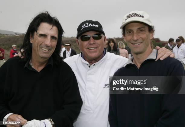 Alice Cooper, Coach Butch Harmon and Kenny G *EXCLUSIVE*