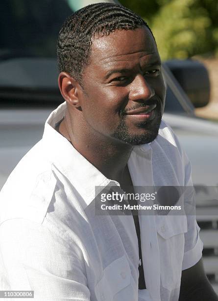 Brian McKnight during Dub Cover Shoot with Brian McKnight at Private Residence in Chatsworth, Calfornia, United States.