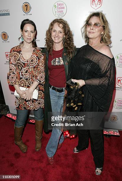 Miriam Shor, Melissa Leo, Elizabeth Ashley during 6th Annual Tribeca Film Festival - "The Cake Eaters" - After Party at Star Lounge in New York City,...