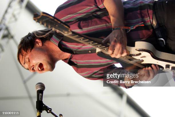 Daniel Rossen of Grizzly Bear during 2007 Coachella Valley Music and Arts Festival - Day 3 at Empire Polo Field in Indio, California, United States.