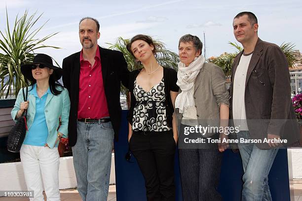 Bian Qin, Cristi Puiu, Jasmine Trinca, Pascale Ferran and Kent Jones