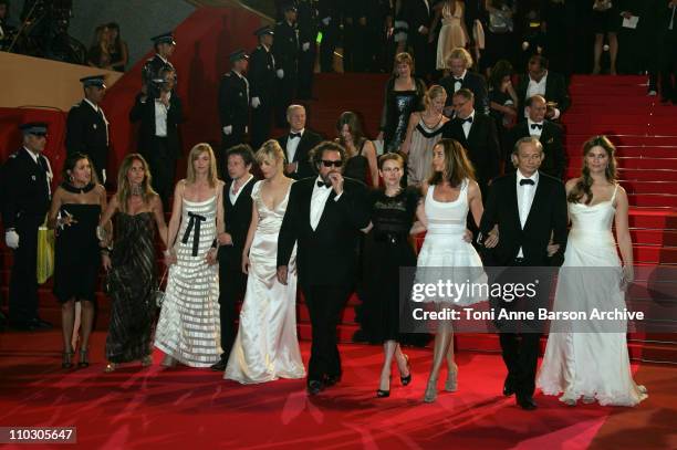 French actors Emma De Caunes, Agathe de La Fontaine, Anne Consigny, Mathieu Amalric and Emmanuelle Seigner, US director Julian Schnabel, Canadian...