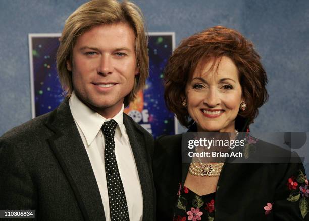 Actor Jacob Young and actress Robin Strasser at the taping of the "Wheel of Fortune" 25th Anniversary People Magazine Celebrity Week on September 29...