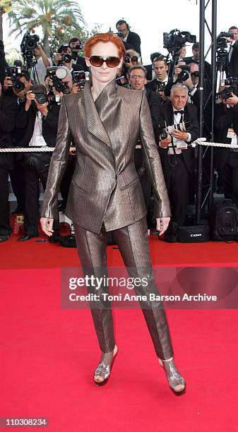 Tilda Swinton during 2007 Cannes Film Festival - "Ocean's Thirteen" Premiere at Palais des Festivals in Cannes, France.