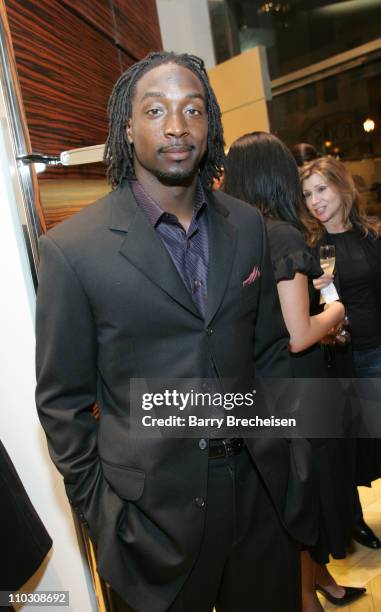 Charles Tillman at TODS 2007 Collection during Laura Linney Hosts TODS 2007 Collection at TODS on 121 East Oak Street in Chicago, Illinois, United...