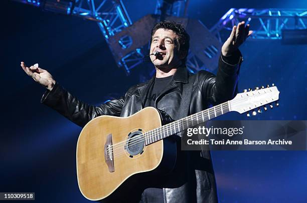 Patrick Bruel during Patrick Bruel In Concert in Nice at Nikaia in Nice, France.