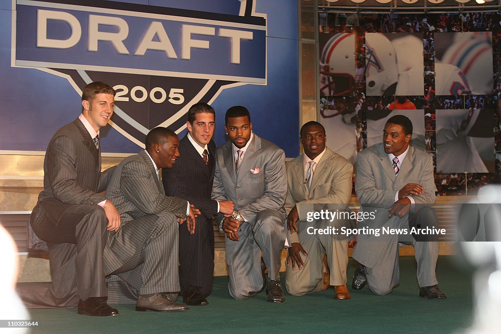 Football Draft April 23, 2005 Javits Center, New York City left