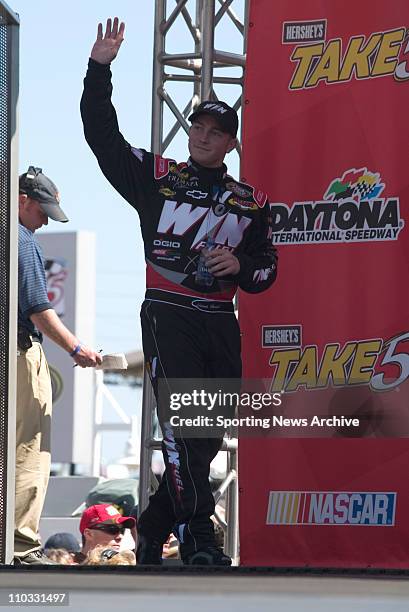 Shane Hmiel during Busch Series Hershey's TAKE 5 300 on Feb. 19, 2005 in Daytona, Fla.