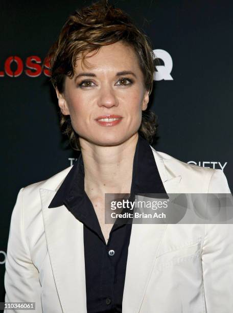 Director Kimberly Peirce at The Cinema Society and GQ Hosted Screening of "Stop-Loss" on March 20 at the IFC Center in New York City.