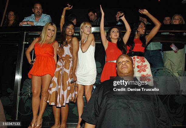 Singers Aubrey O'Day, D. Woods, Shannon Bex, Aundrea Fimbres and Dawn Richard of Danity Kane at their official album release party at The Bank...